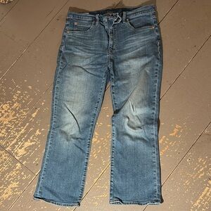 GAP 31x24 kick fit high rise medium wash jeans